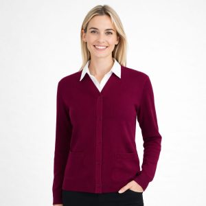 Cardigan Con Tasche Donna