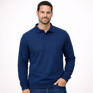 Felpa Con Collo A Polo Chester