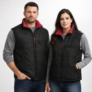 Gilet Imbottito Con Pile Interno Montana