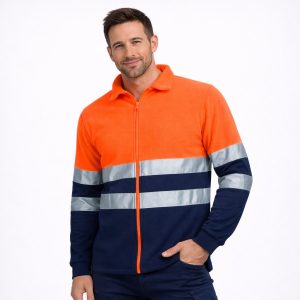 Giacca In Pile Airport Alta Visibilità