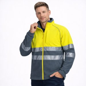 Giacca In Pile Aneto Alta Visibilità