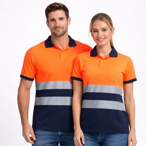 Polo Delaware Alta Visibilità MC