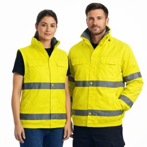 Giacca Con Maniche Staccabili Flinders Alta Visibilità