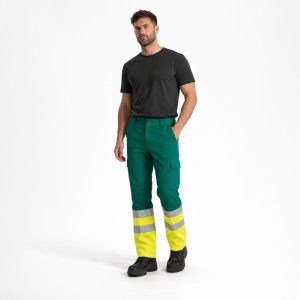 Pantalone Multitasche Train Alta Visibilità