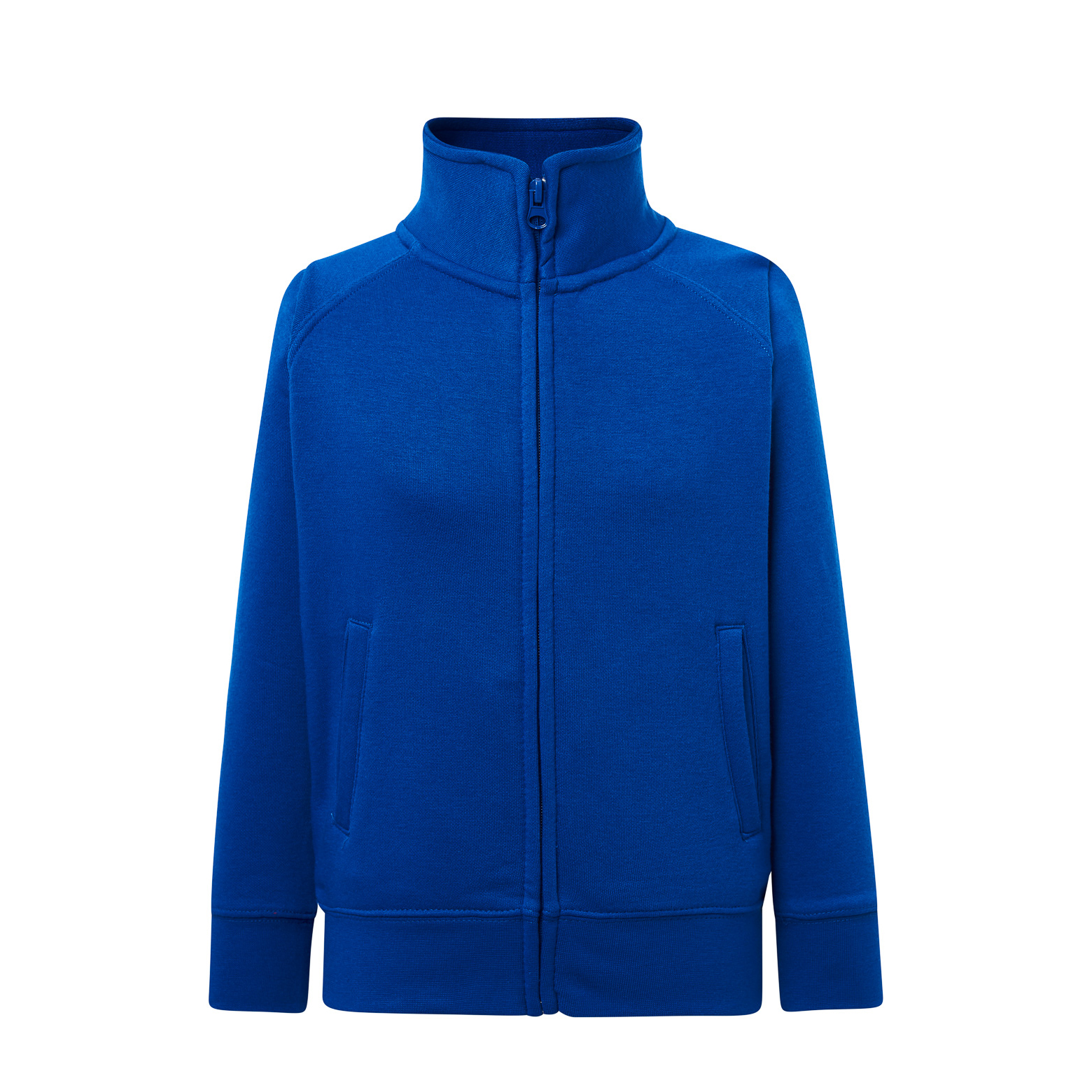 Felpa Leggera Con Zip Intera In French Terry Bambino