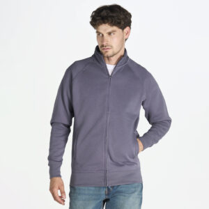 Felpa Garzata Zip Intera DJK290
