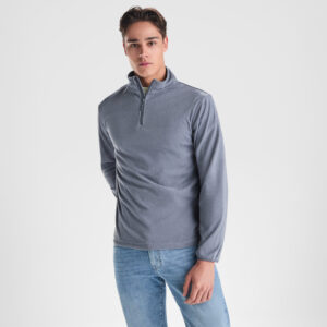 Felpa Mezza Zip Himalaya